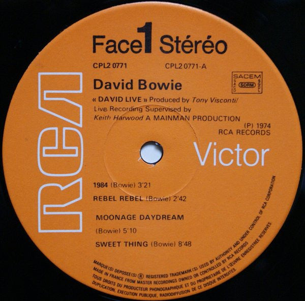 David Bowie - David Live