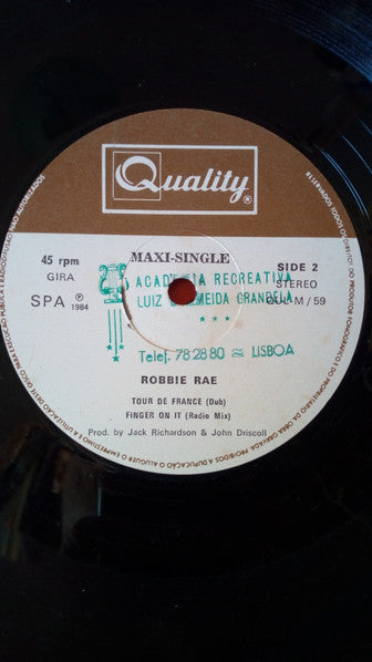 Robbie Rae - Finger On It / Tour De France