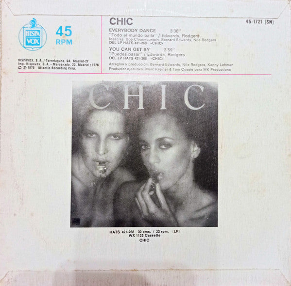 Chic - Everybody Dance / You Can Get By