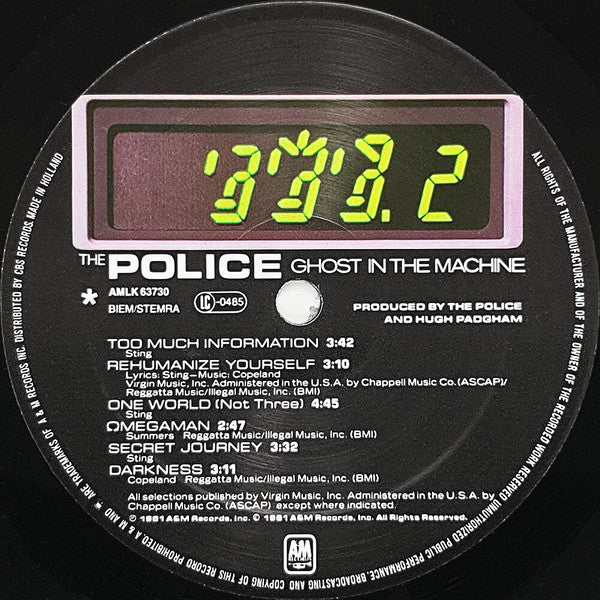 The Police - Ghost In The Machine