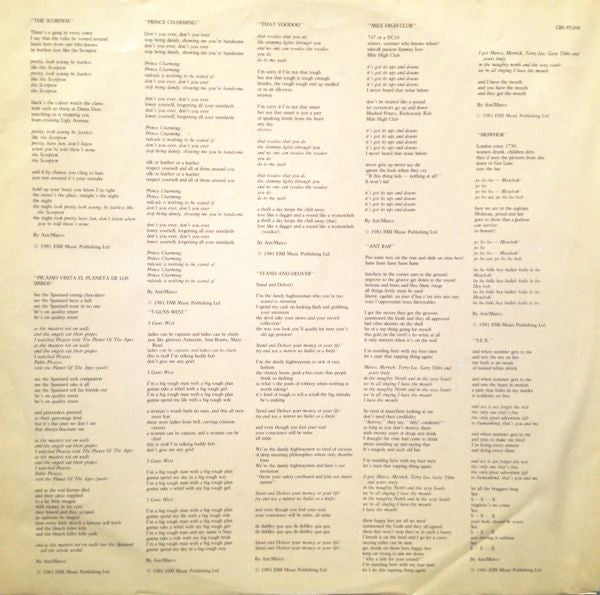 Adam And The Ants - Prince Charming