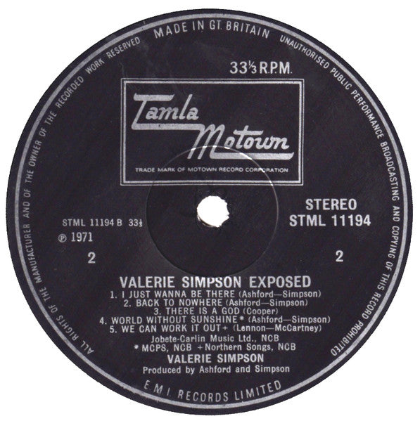 Valerie Simpson - Exposed