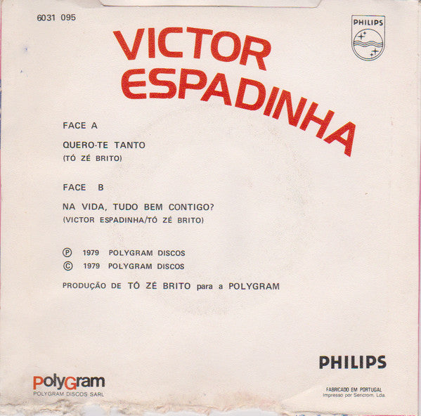 Victor Espadinha - Quero-te Tanto