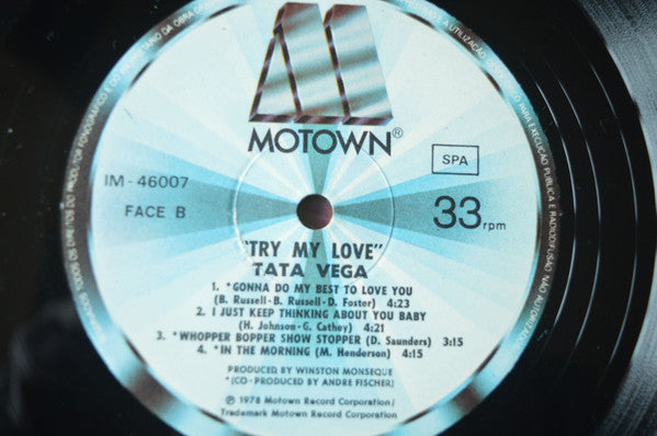 Tata Vega - Try My Love
