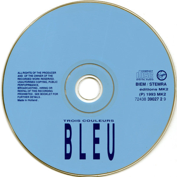 Zbigniew Preisner - Trois Couleurs: Bleu (Bande Originale Du Film)