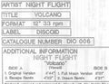 Night Flight (2) - Volcano