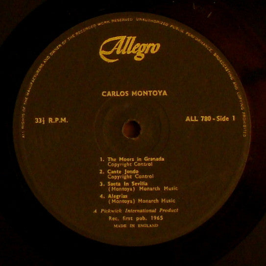 Carlos Montoya - Flamenco Guitar