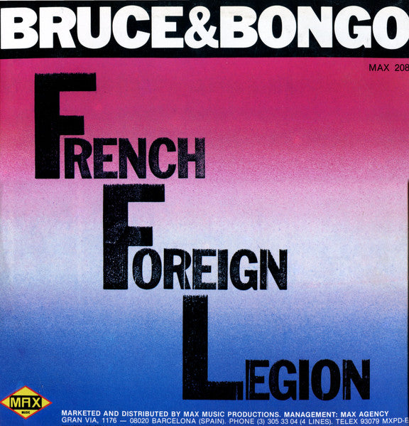 Bruce & Bongo - French Foreign Legion