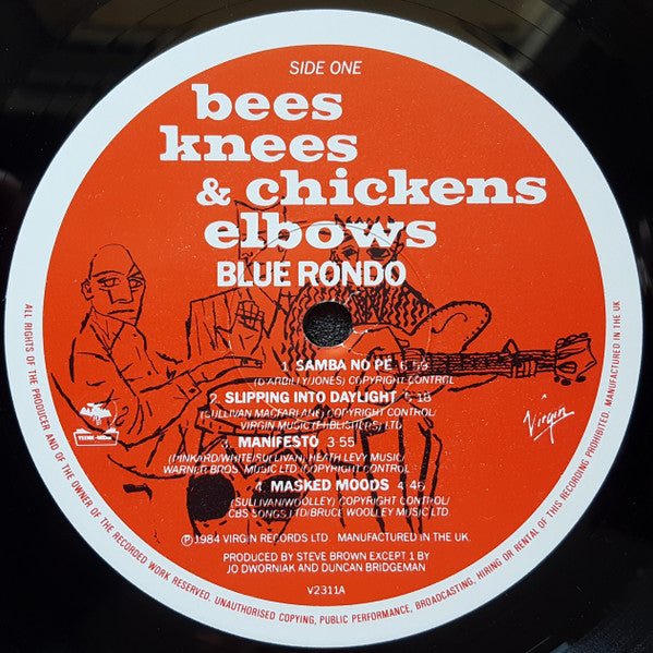 Blue Rondo À La Turk - Bees Knees & Chickens Elbows