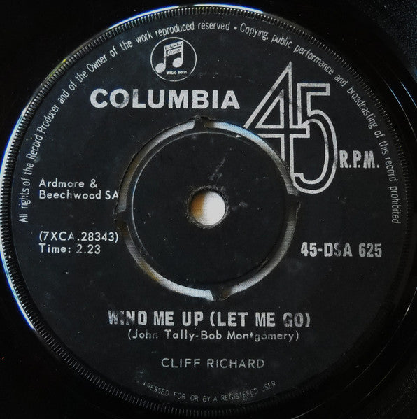 Cliff Richard - Wind Me Up (Let Me Go)