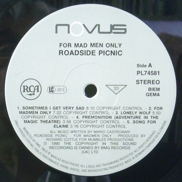 Roadside Picnic - For Mad Men Only!