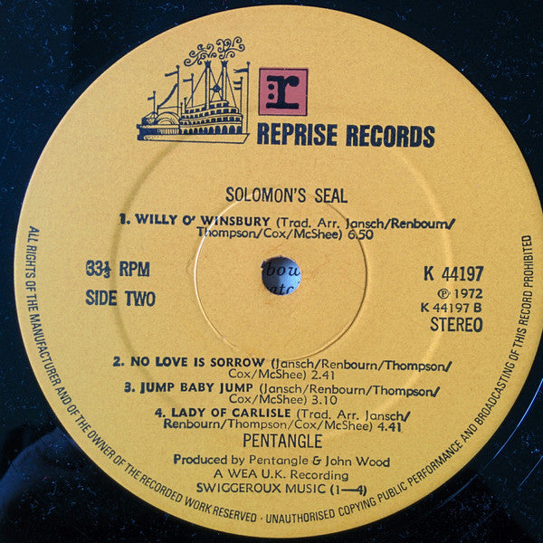Pentangle - Solomon's Seal