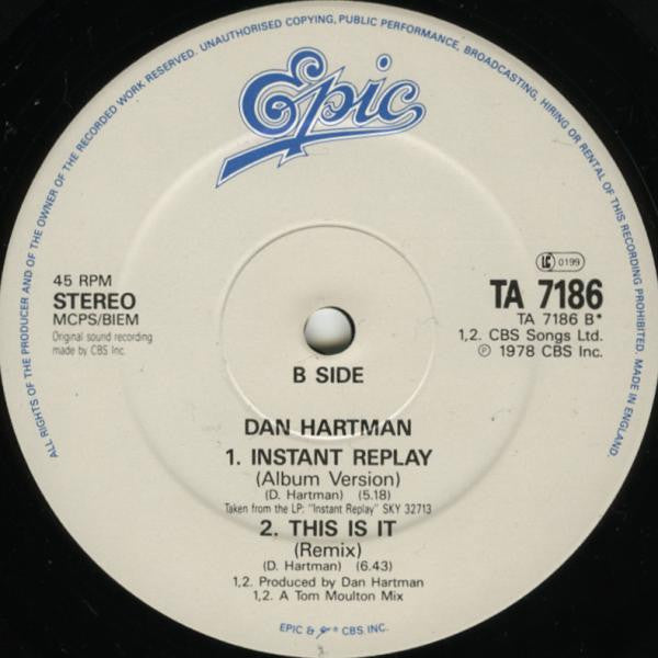 Dan Hartman - Waiting To See You