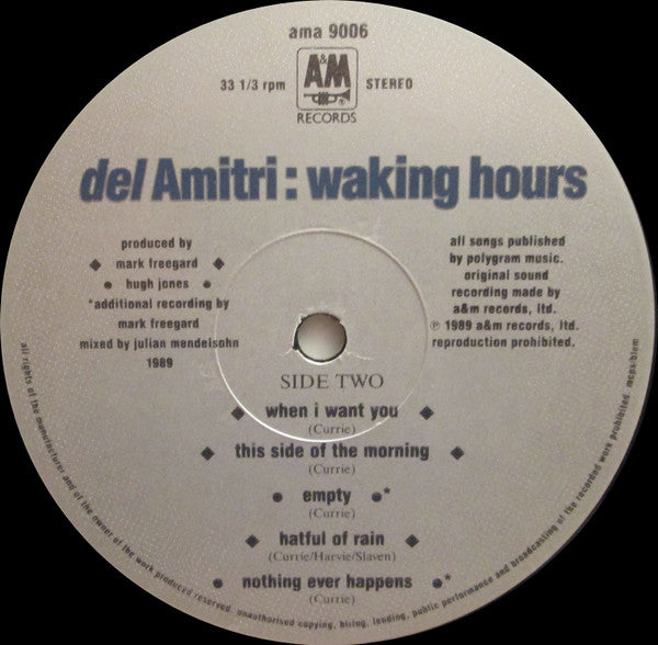 Del Amitri - Waking Hours