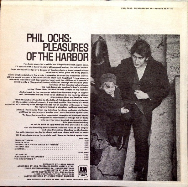 Phil Ochs - Pleasures Of The Harbor