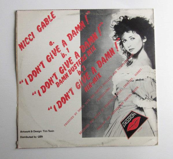 Nicci Gable - I Don't Give A Damn