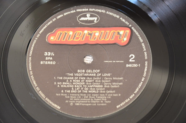 Bob Geldof - The Vegetarians Of Love