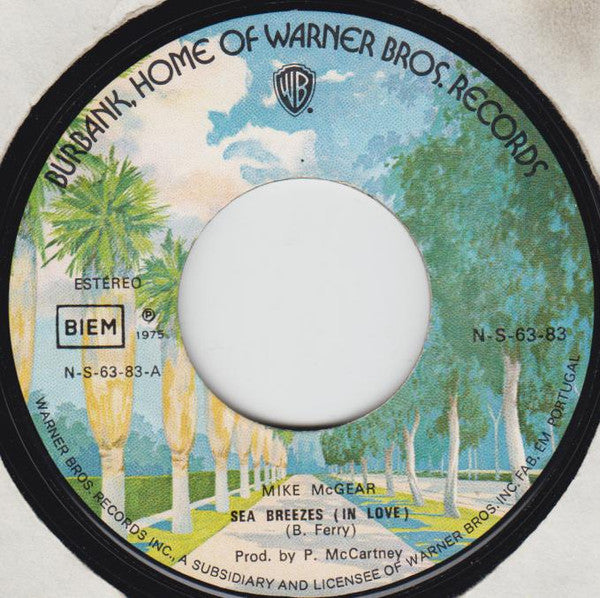 Mike McGear - Sea Breezes (In Love) / Givin' Grease A Ride
