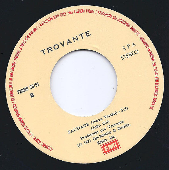 Trovante - Saudade (Nova Versão)