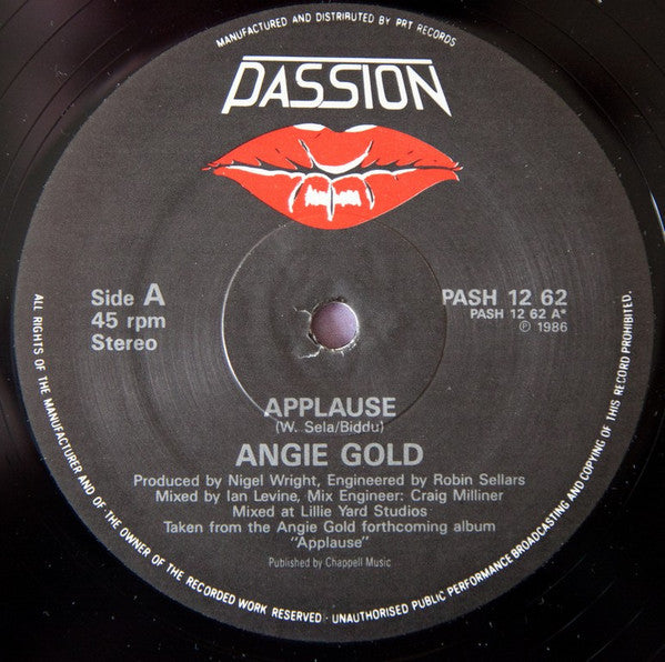 Angie Gold - Applause