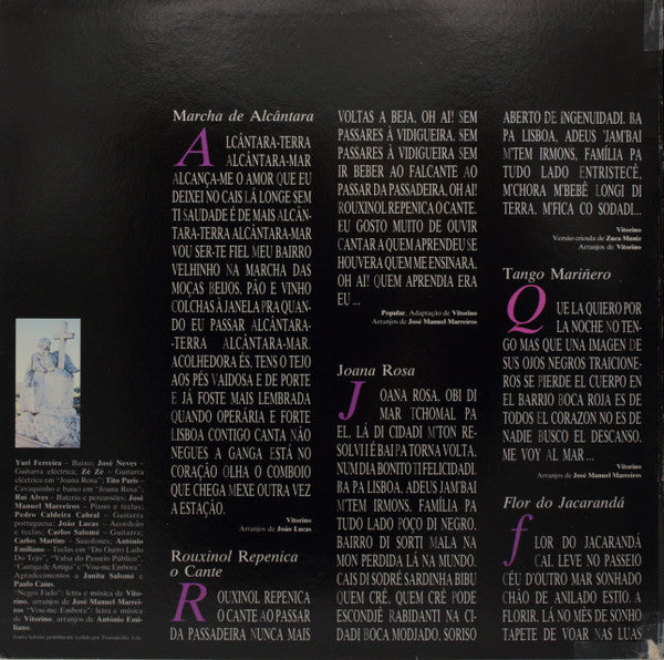 Vitorino - Negro Fado