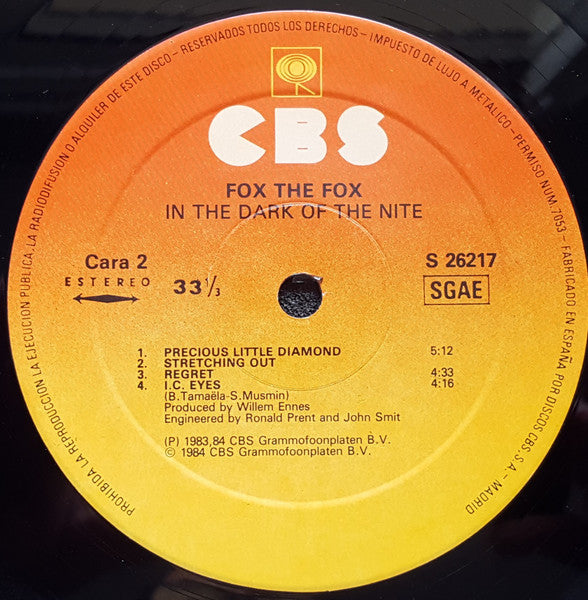 Fox The Fox - In The Dark Of The Nite