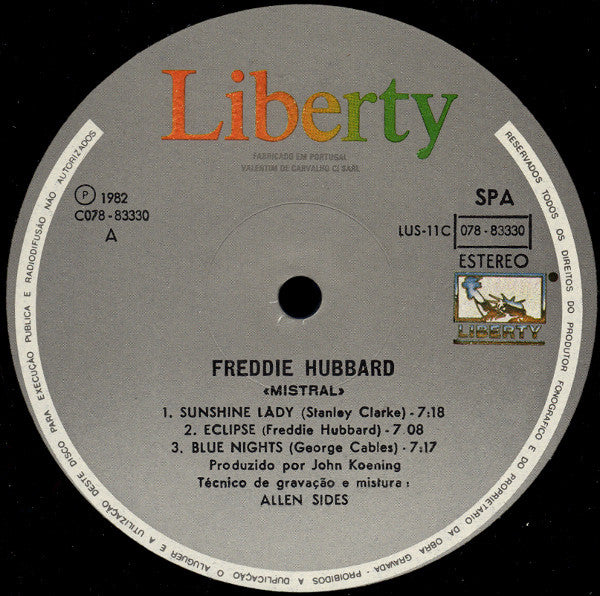 Freddie Hubbard - Mistral