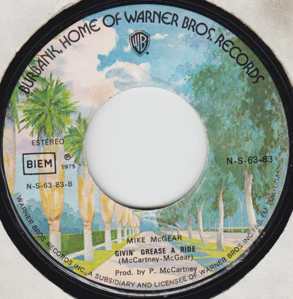 Mike McGear - Sea Breezes (In Love) / Givin' Grease A Ride