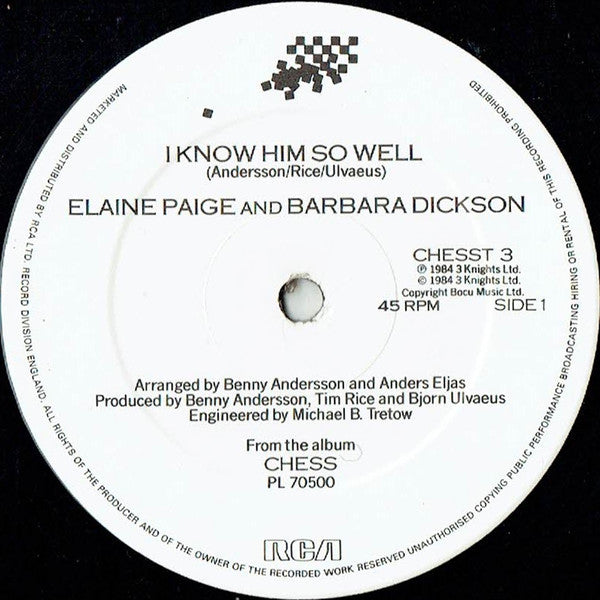 Elaine Paige And Barbara Dickson - I Know Him So Well