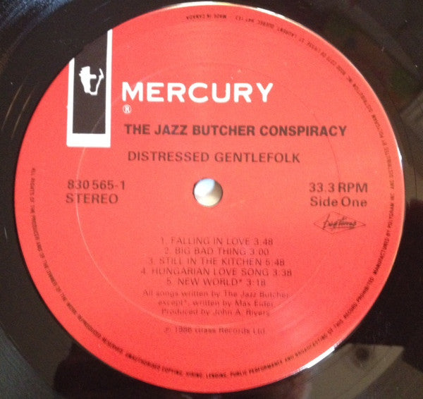The Jazz Butcher - Distressed Gentlefolk / The Conspiracy L.P.