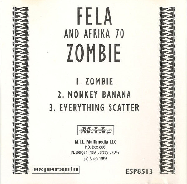 Fela Kuti & Africa 70 - Zombie