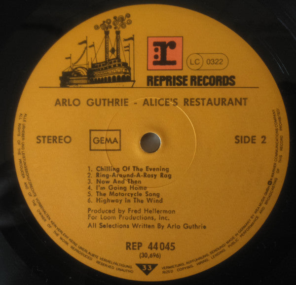 Arlo Guthrie - Alice's Restaurant