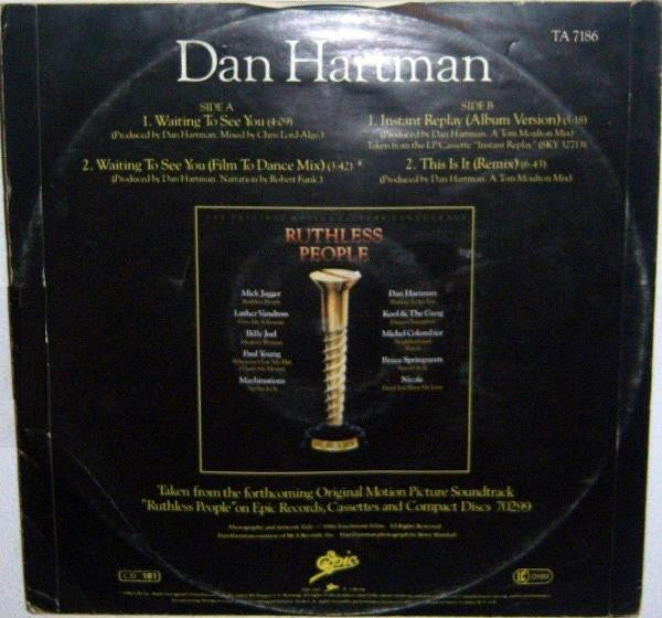 Dan Hartman - Waiting To See You