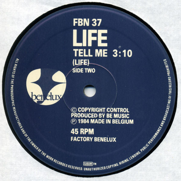 Life (3) - Dites Moi