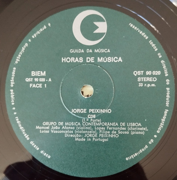 Jorge Peixinho - CDE