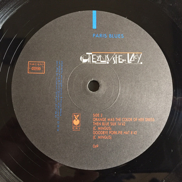 Gil Evans / Steve Lacy - Paris Blues