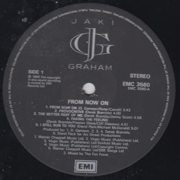 Jaki Graham - From Now On