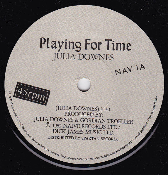 Julia Downes - Playing For Time
