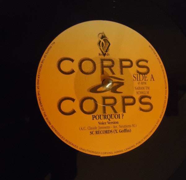 Corps À Corps - Pourquoi?