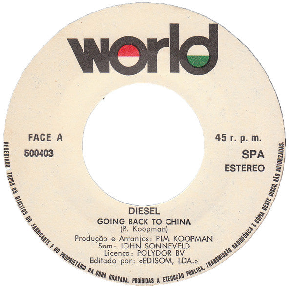 Diesel (5) - Going Back To China