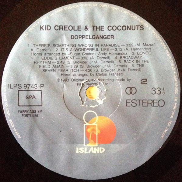 Kid Creole And The Coconuts - Doppelganger