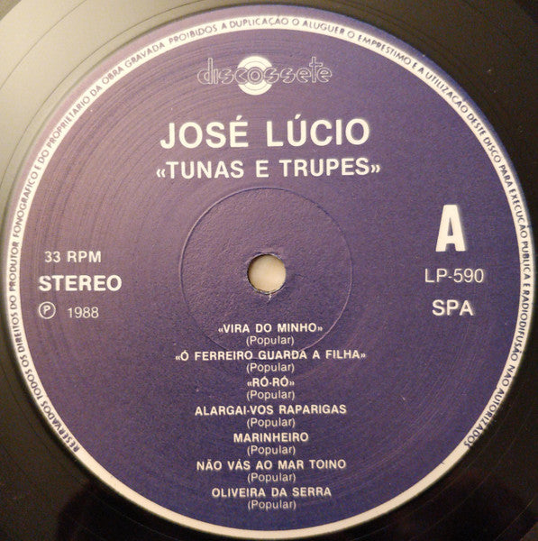 José Lúcio - Tunas E Trupes