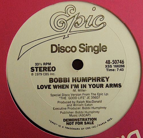 Bobbi Humphrey - Love When I'm In Your Arms