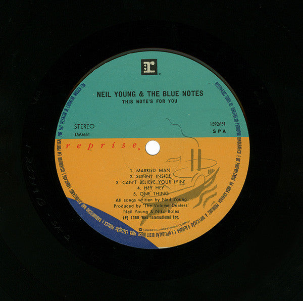 Neil Young & The Bluenotes (5) - This Note's For You