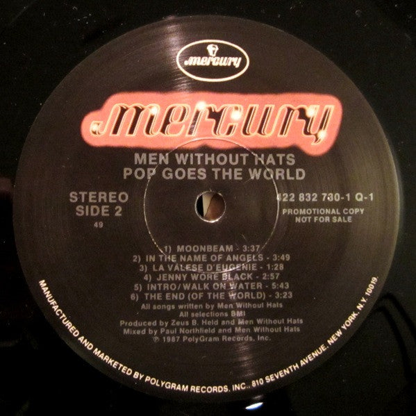 Men Without Hats - Pop Goes The World