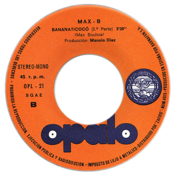 Max-Henri Boulois - Bananaticocó