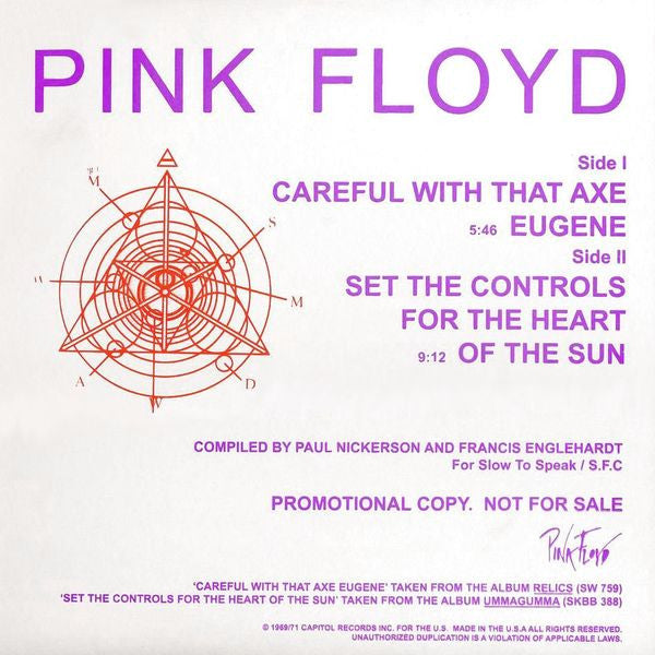 Pink Floyd - Careful With That Axe, Eugene