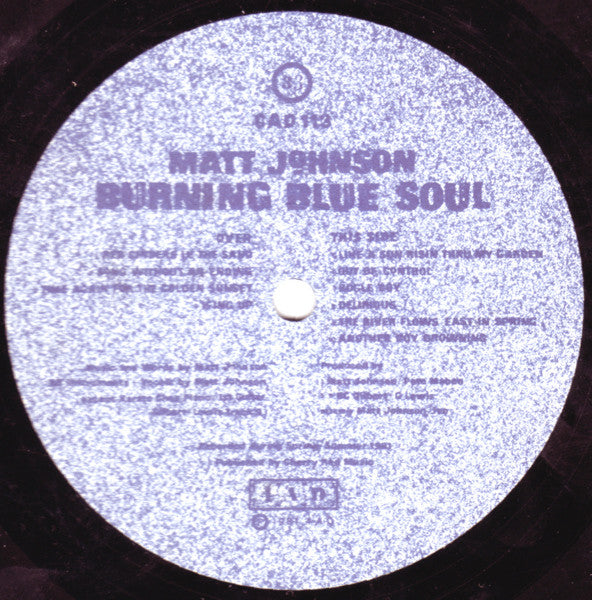 Matt Johnson - Burning Blue Soul