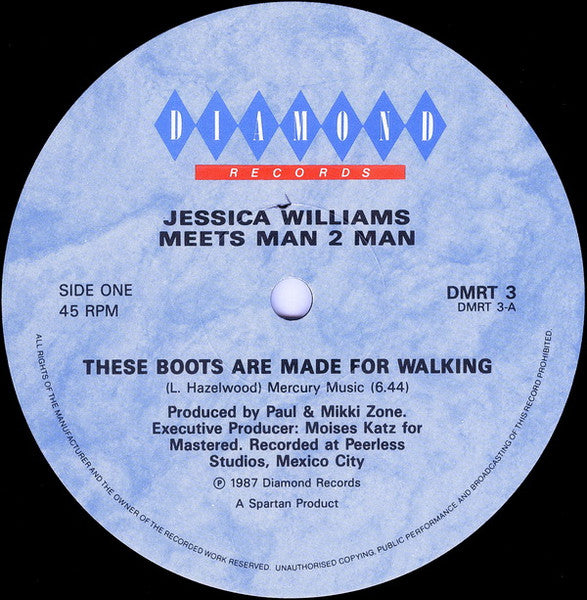 Jessica Williams Meets Man 2 Man - These Boots Are Made For Walking