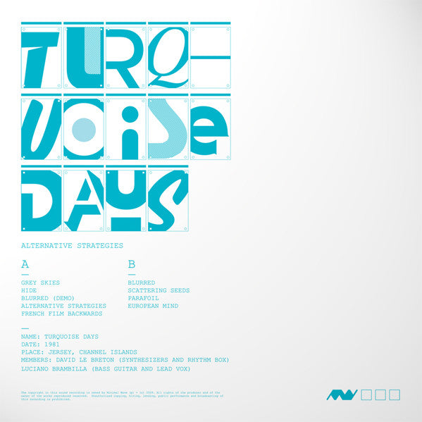 Turquoise Days - Alternative Strategies